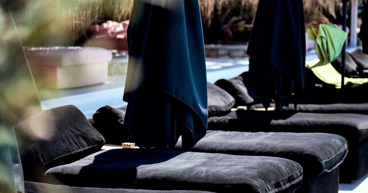 Een foto van het zwembad bij Myconian Villa Collection