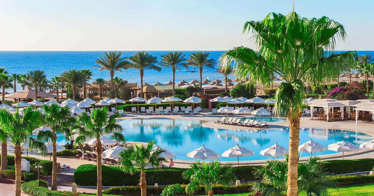 Een foto van het zwembad bij Baron Resort Sharm El Sheikh