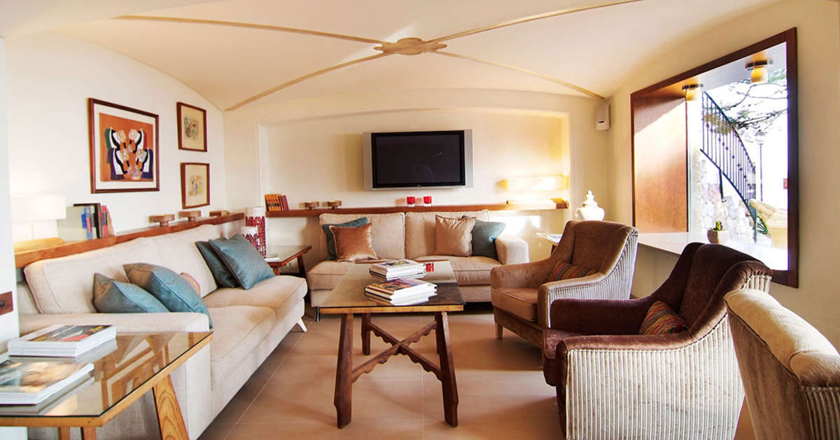Een foto van het interieur van Hotel Bendinat