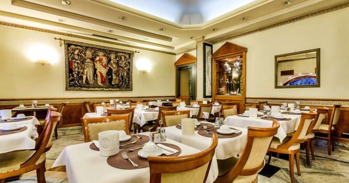 Een foto van de faciliteiten bij Hotel Giolli Nazionale