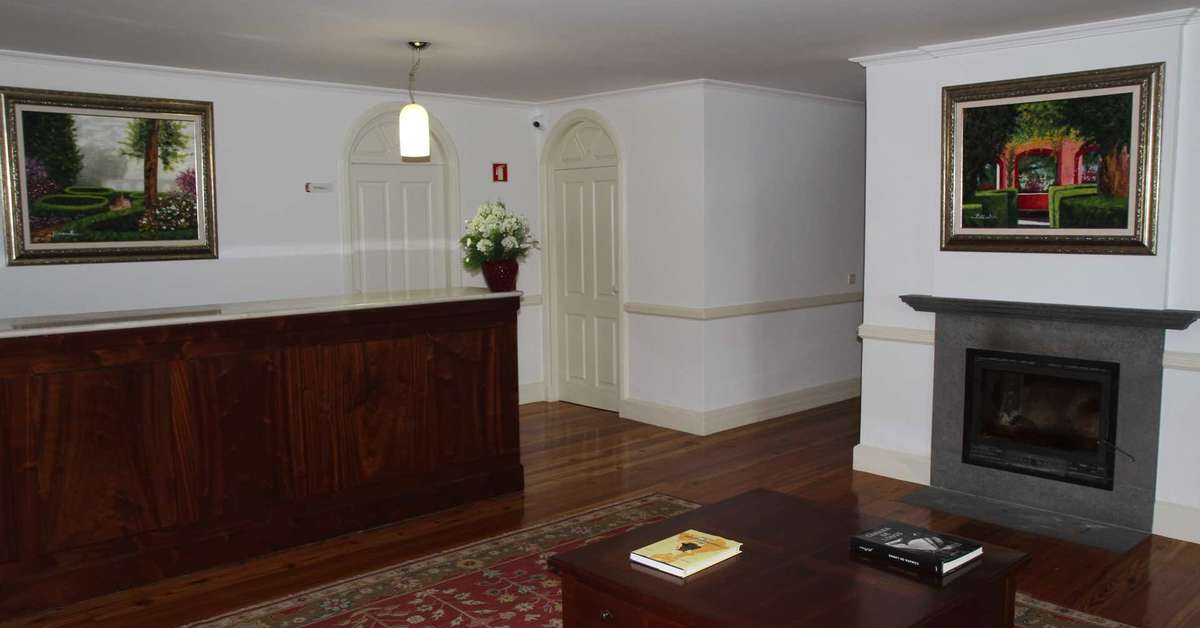 Een foto van het interieur van Hotel Quinta Da Serra