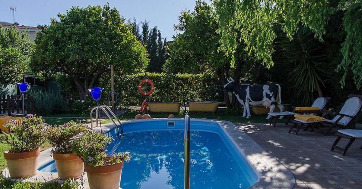 Een foto van het zwembad bij Hotel Rural Las Calas