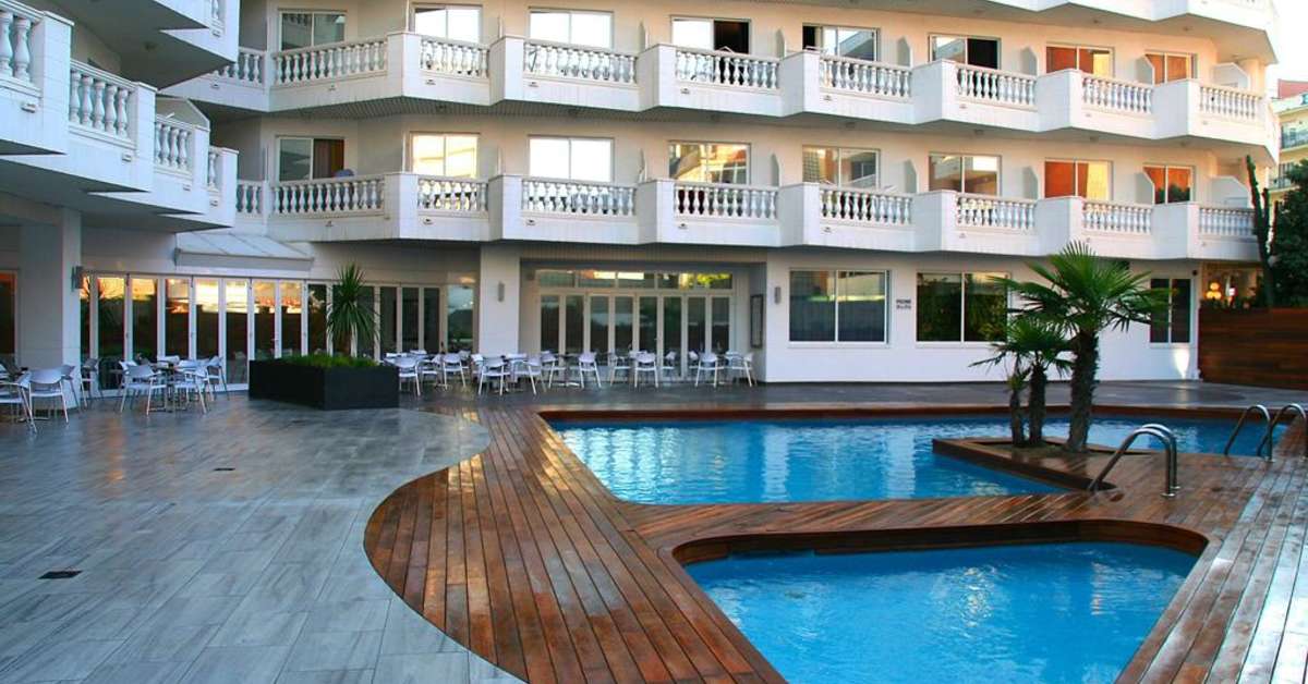 Een foto van een overzicht van Hotel Bernat II