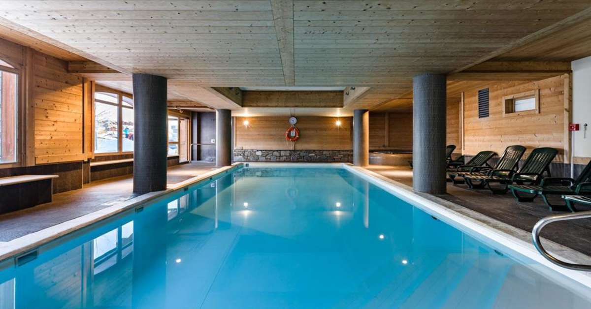 Een foto van het zwembad bij Residence Les Hauts de Comborciere