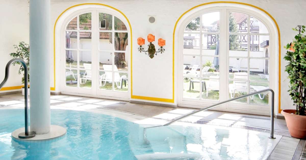 Een foto van het zwembad bij Mühl Vital Resort