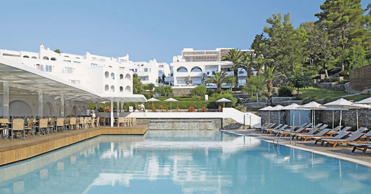 Een foto van het zwembad bij Lindos Village Resort & Spa