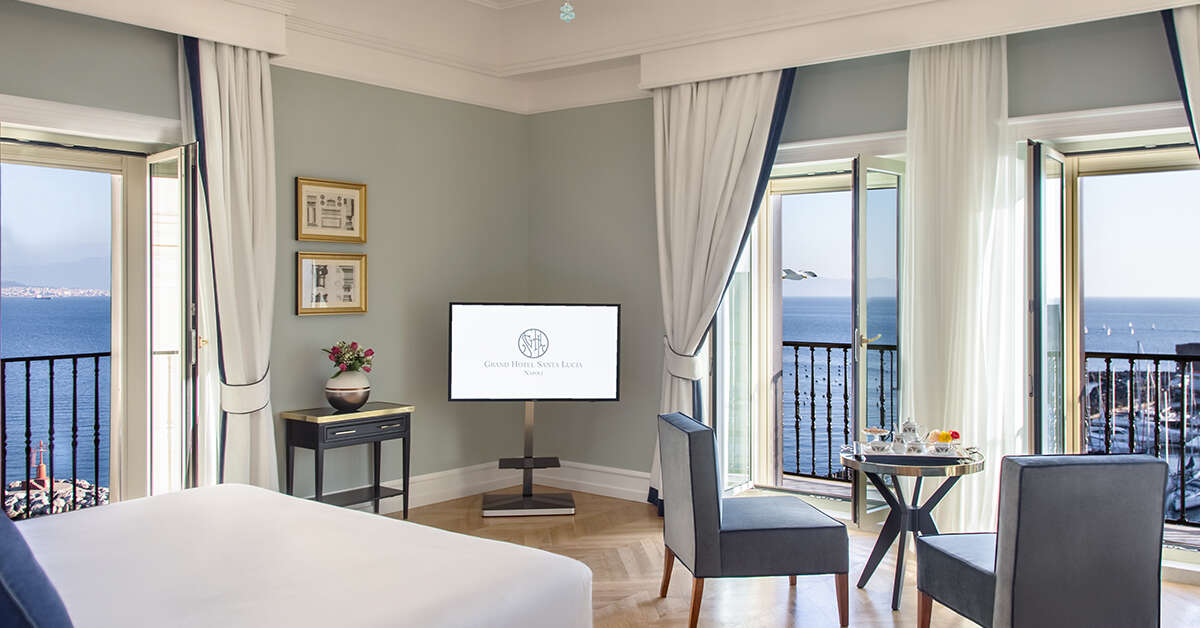 Een foto van Grand Hotel Santa Lucia