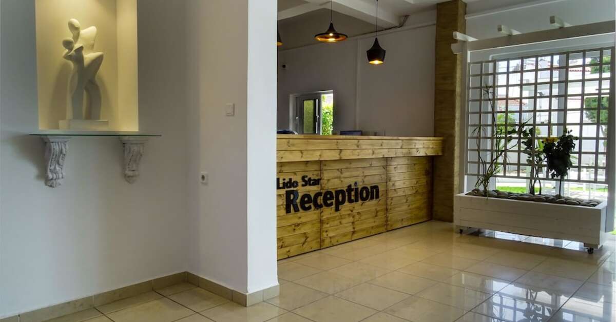 Een foto van het interieur van Lido Star Beach