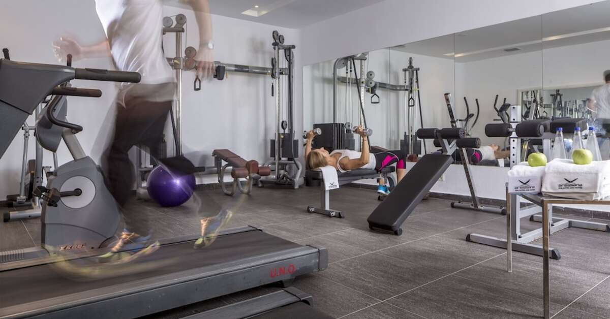 Een foto van de faciliteiten bij Aressana Spa Hotel & Suites