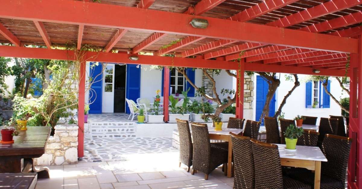 Een foto van de faciliteiten bij High Mill Hotel Paros