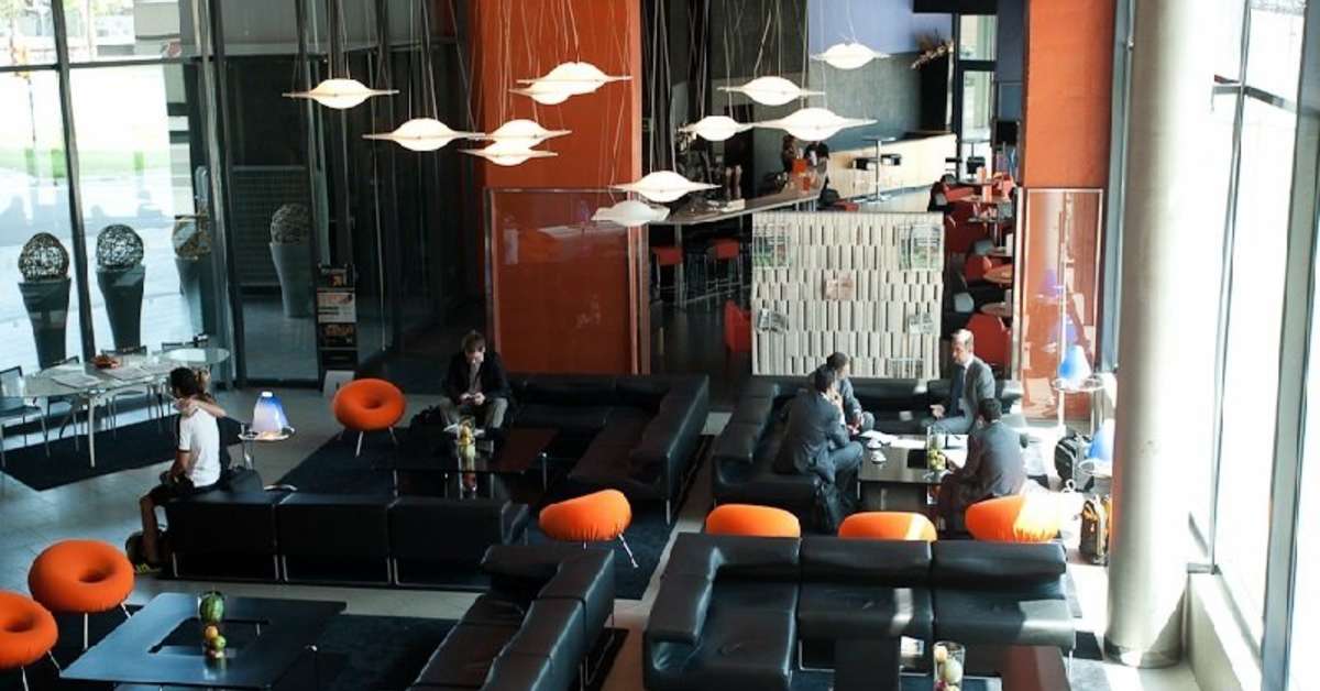 Een foto van de faciliteiten bij Hotel Barcelona Princess