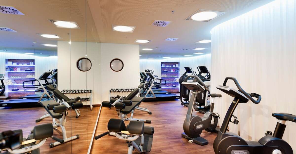 Een foto van de faciliteiten bij Grand Hotel Wien