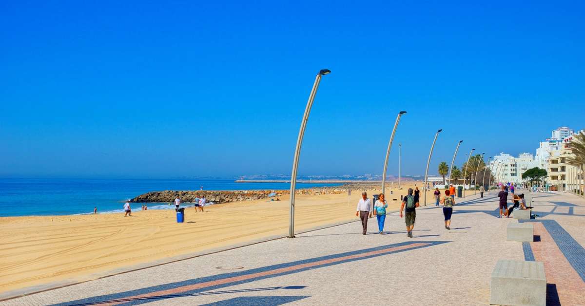 Een foto van het strand bij Hotel Zodiaco