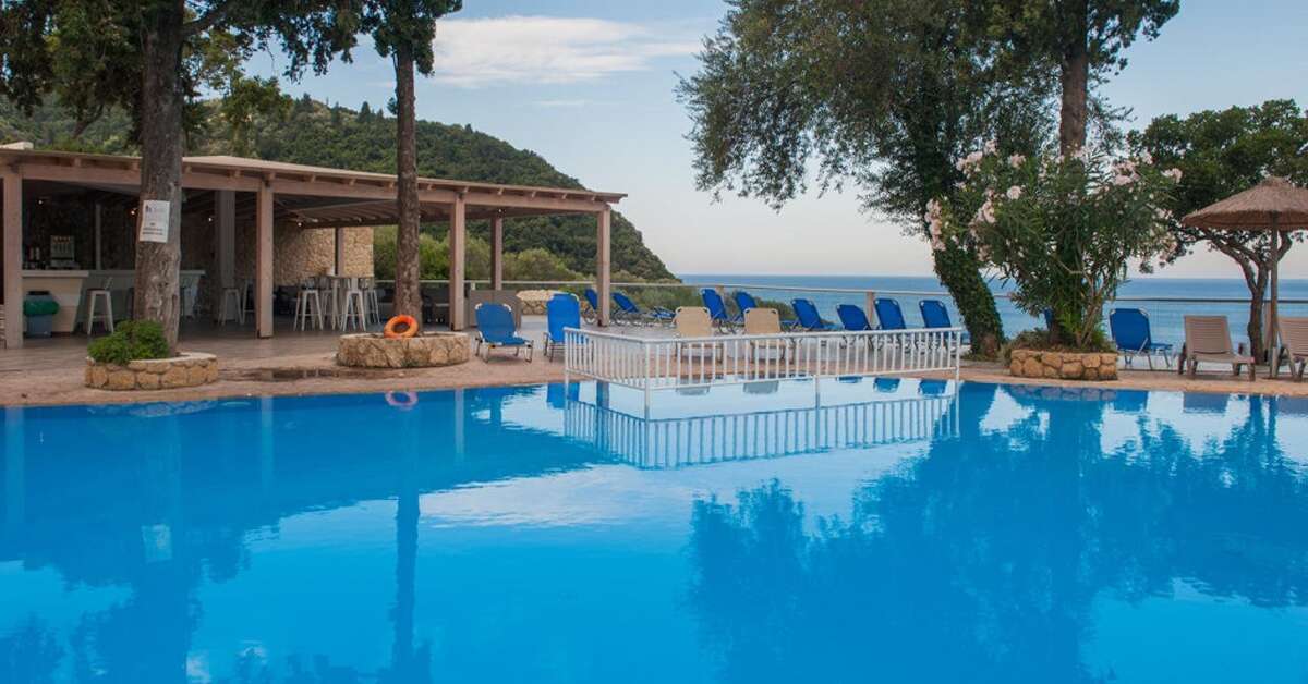 Een foto van Hotel Aqua Blue Corfu