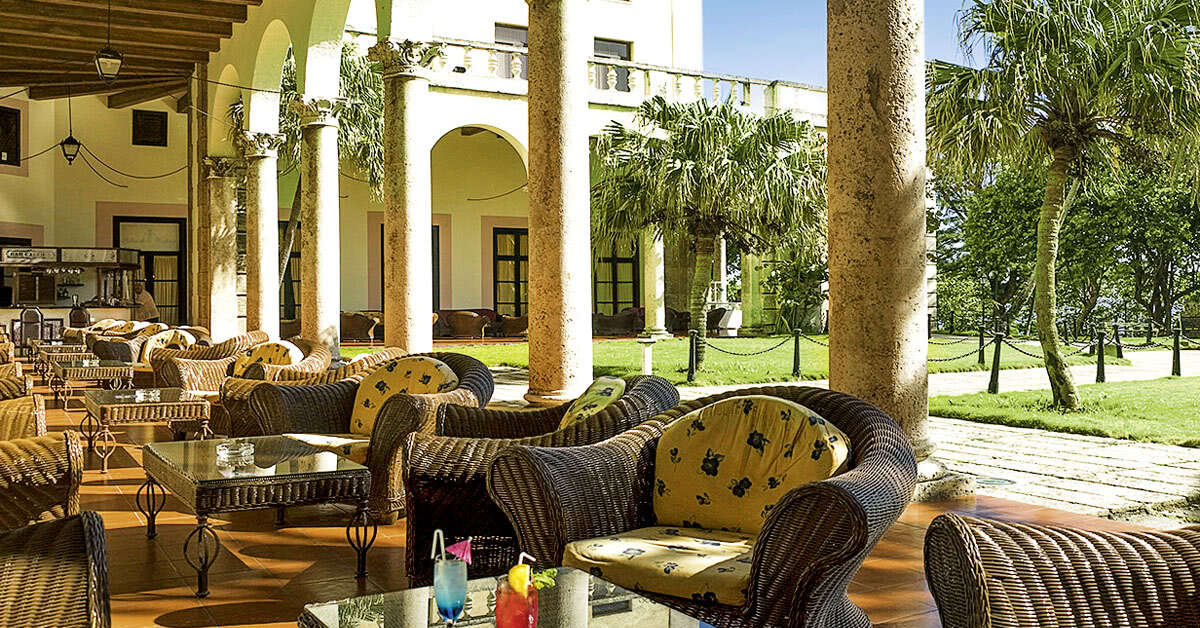 Ein Foto von den Einrichtungen im Hotel Nacional de Cuba