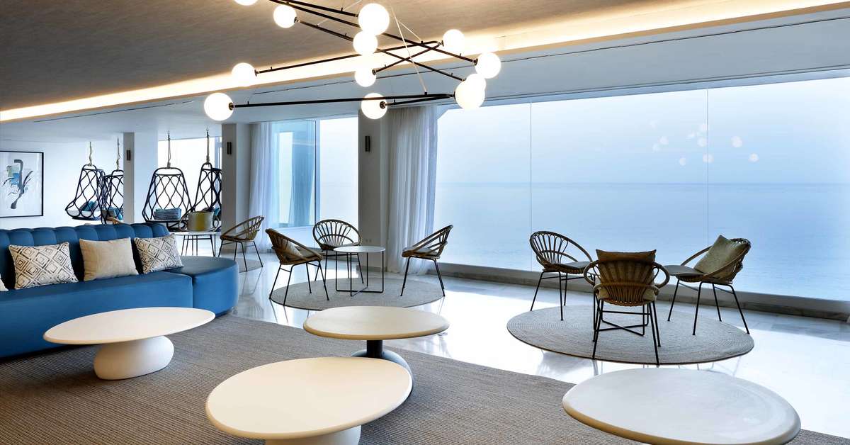 Een foto van het interieur van Benalma Hotel Costa del Sol