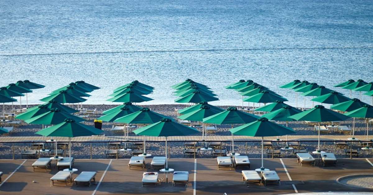 Ein Foto vom Pool im Esperos Palace Resort