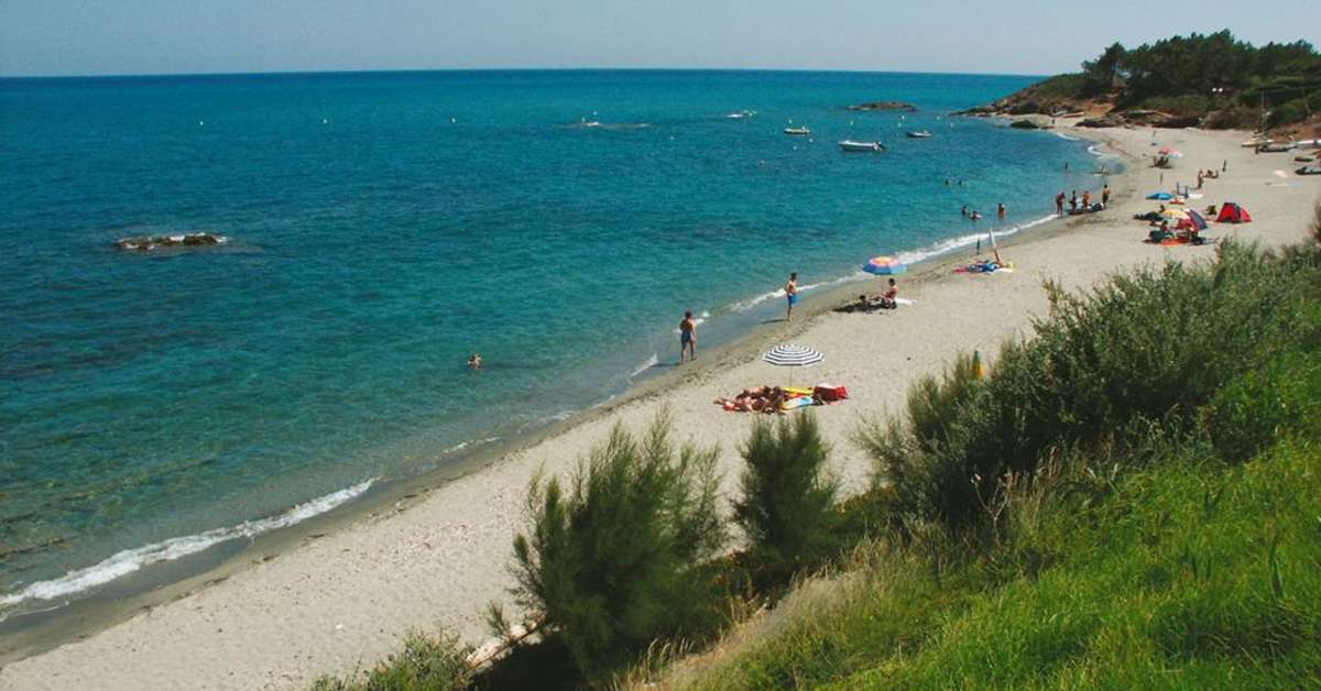 Een foto van het strand bij Residence Club Odalys Sognu di Mare
