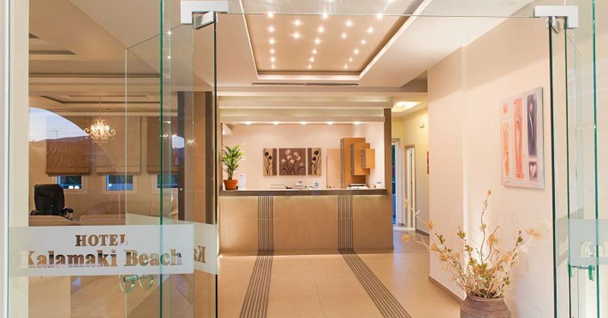 Een foto van het interieur van Kalamaki Beach