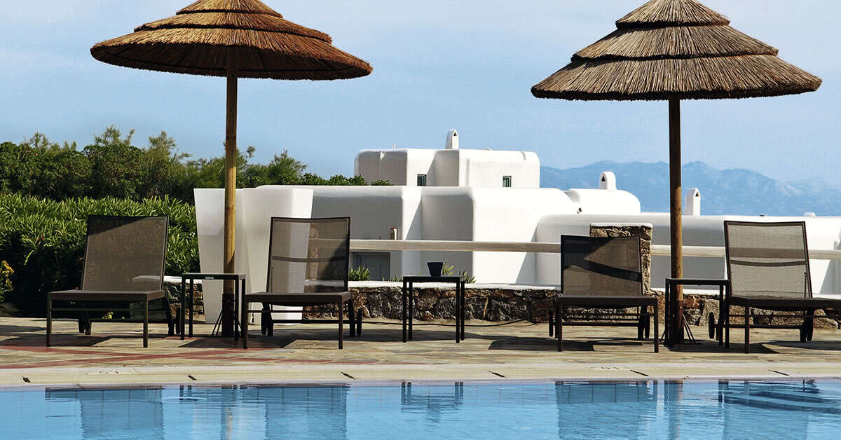 Een foto van het zwembad bij Archipelagos Hotel
