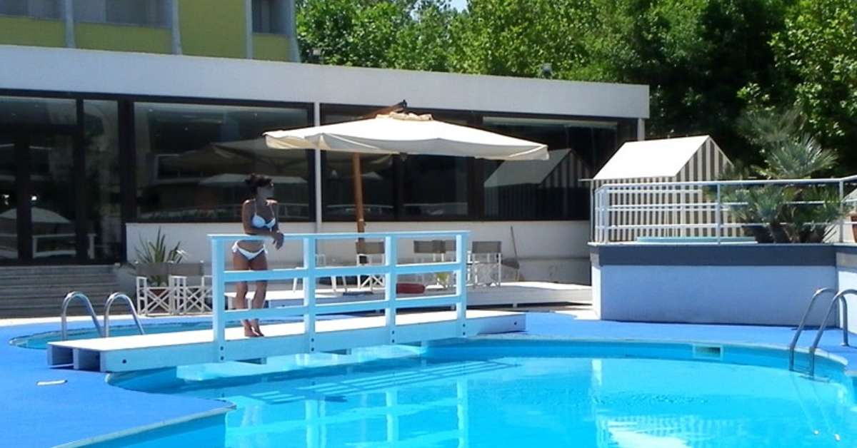Een foto van het zwembad bij Oxygen Lifestyle
