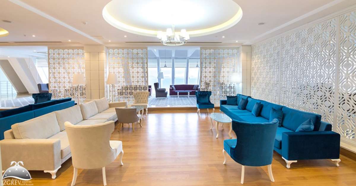 Een foto van het interieur van Izgrev Spa & Aquapark