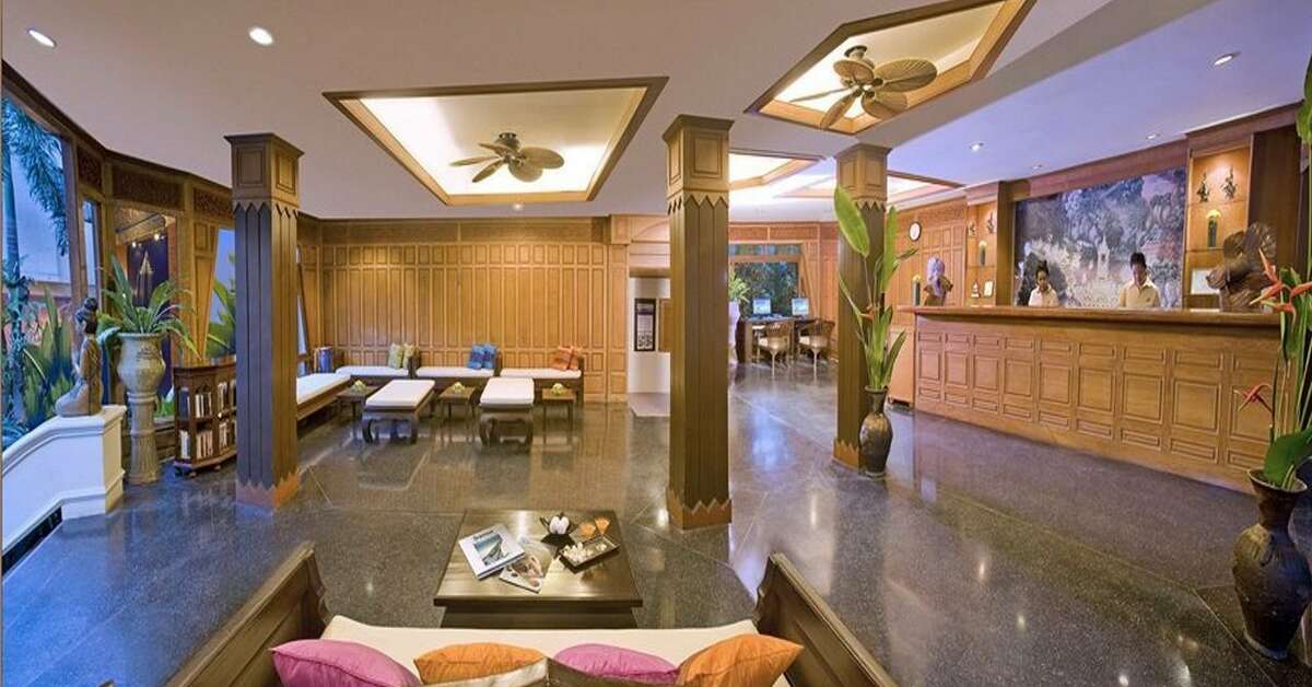 Een foto van het interieur van Thai House Beach Resort