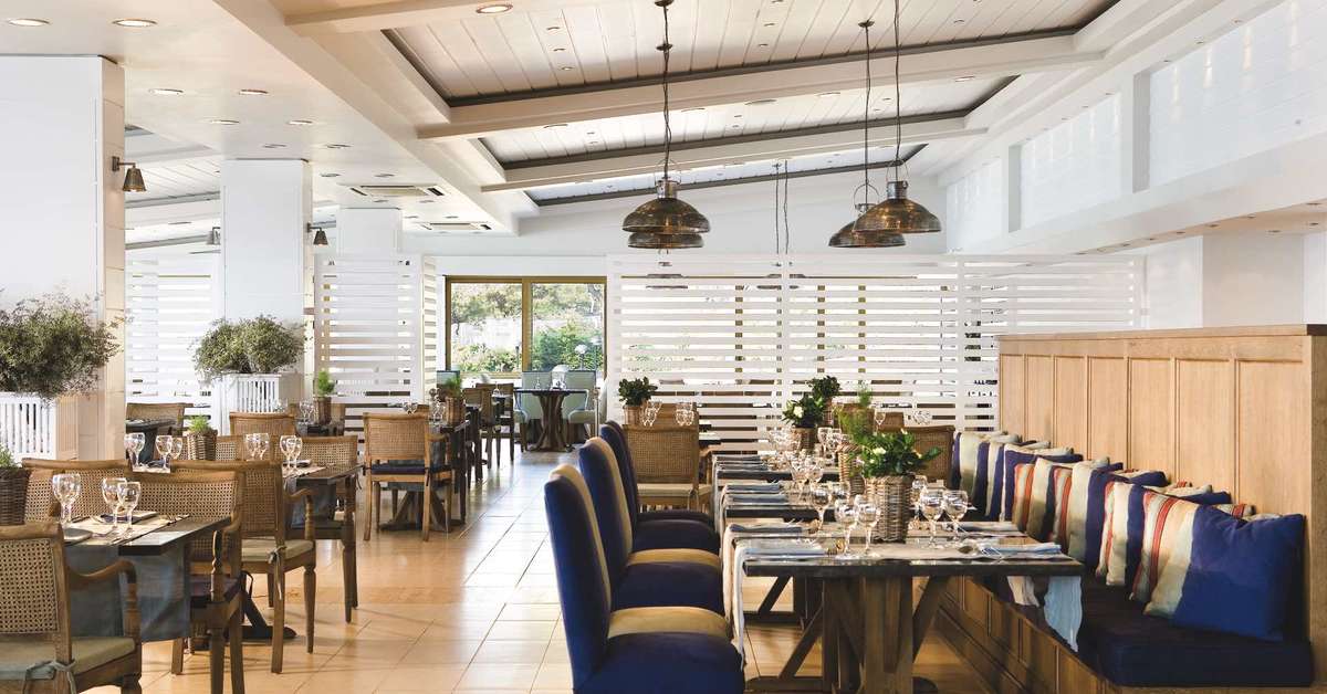 Een foto van de faciliteiten bij Sani Beach Club