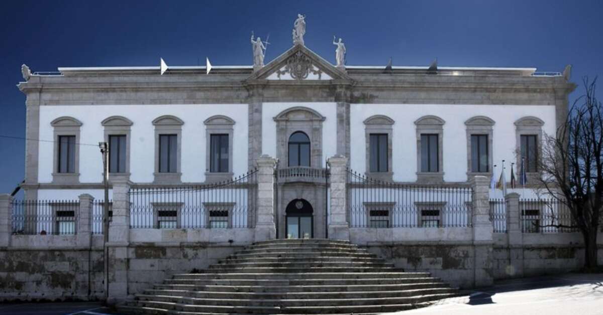 Een foto van de buitenkant van Pousada Viseu
