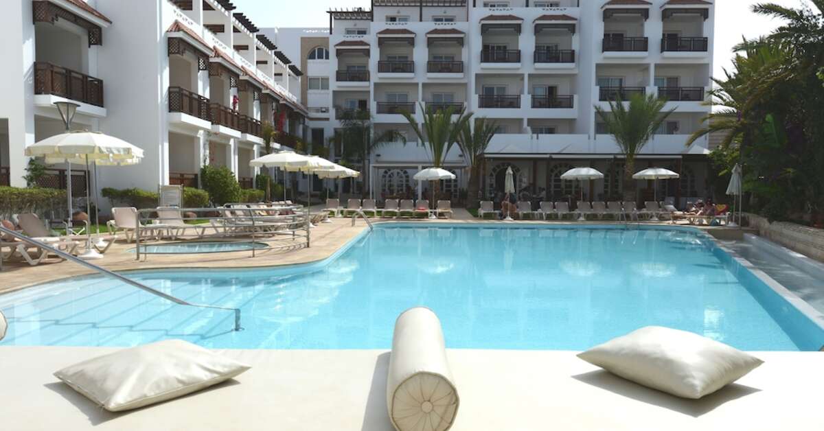 Ein Foto von einer Übersicht des Hotel Timoulay & Spa