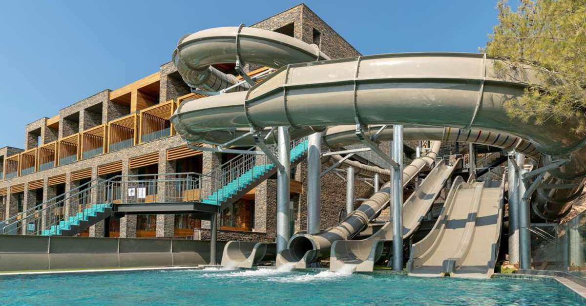 Een foto van het zwembad bij Lujo Hotel