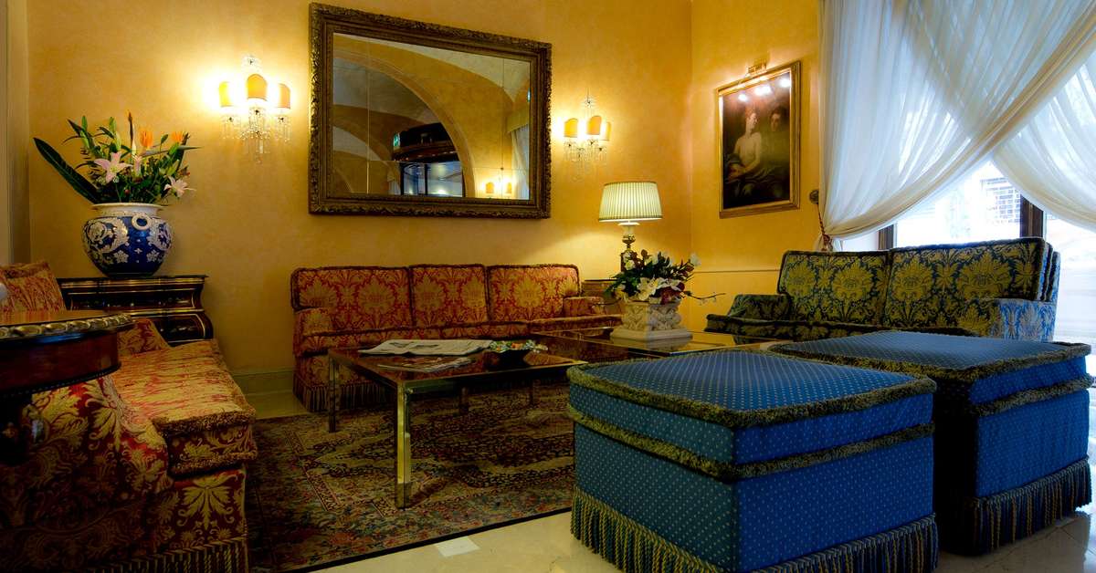 Ein Foto vom Innenbereich im Hotel Marcella Royal