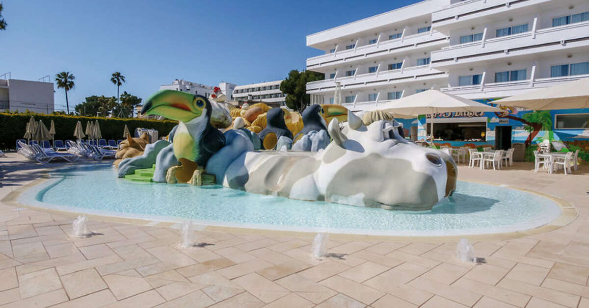 Een foto van het zwembad bij Hotel Condesa