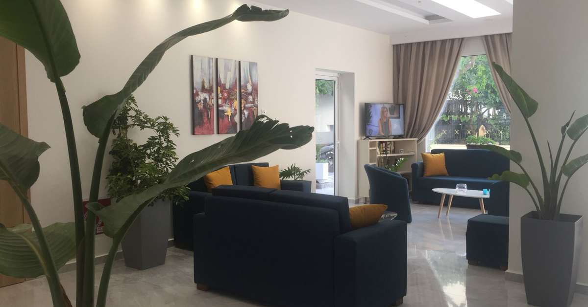 Ein Foto vom Innenbereich im Voula Hotel
