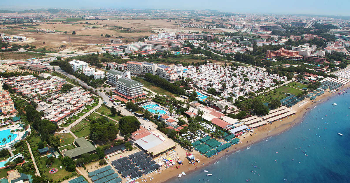 Ein Foto von der Außenansicht des Trendy Palm Beach