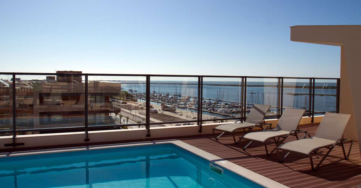 Een foto van een overzicht van Real Marina Residence