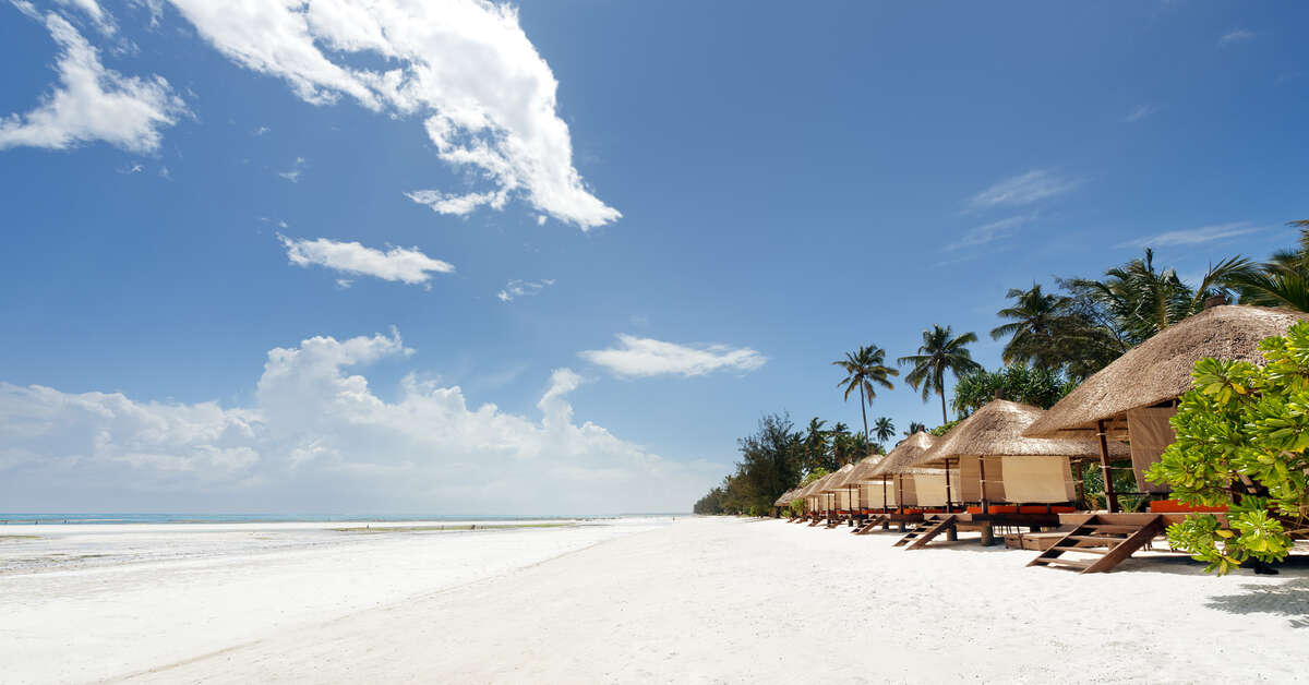 Een foto van een overzicht van Melia Zanzibar