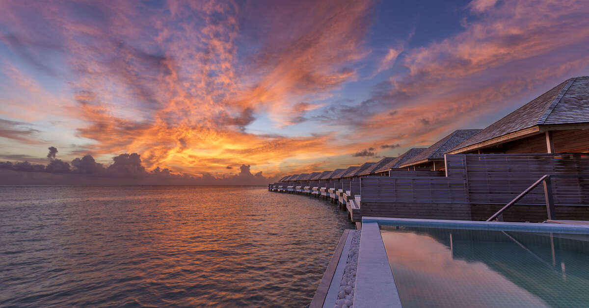 Een foto van de buitenkant van Hurawalhi Island Resort