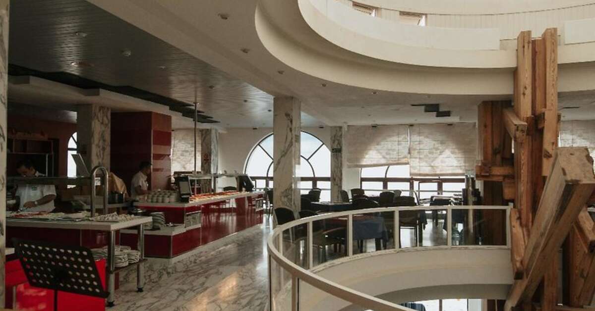 Een foto van het interieur van Appartementen Servatur Green Beach