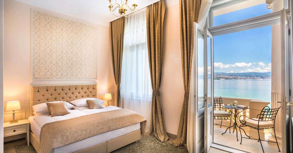 Een foto van een overzicht van Hotel Mediteran