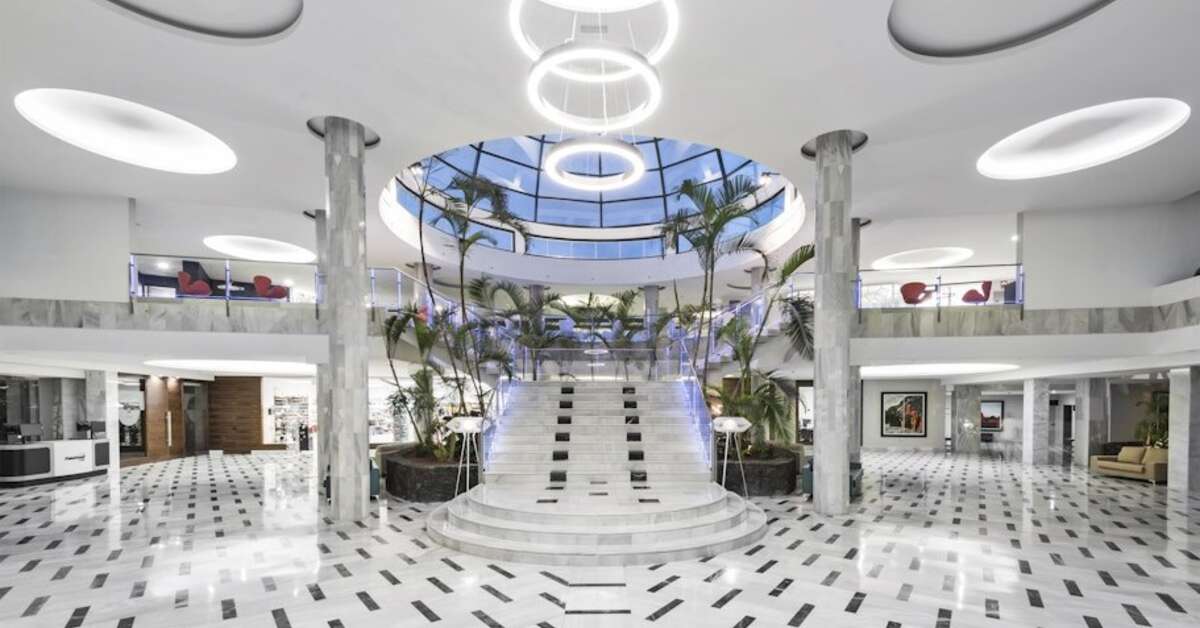 Een foto van het interieur van Elba Lanzarote Premium Suites