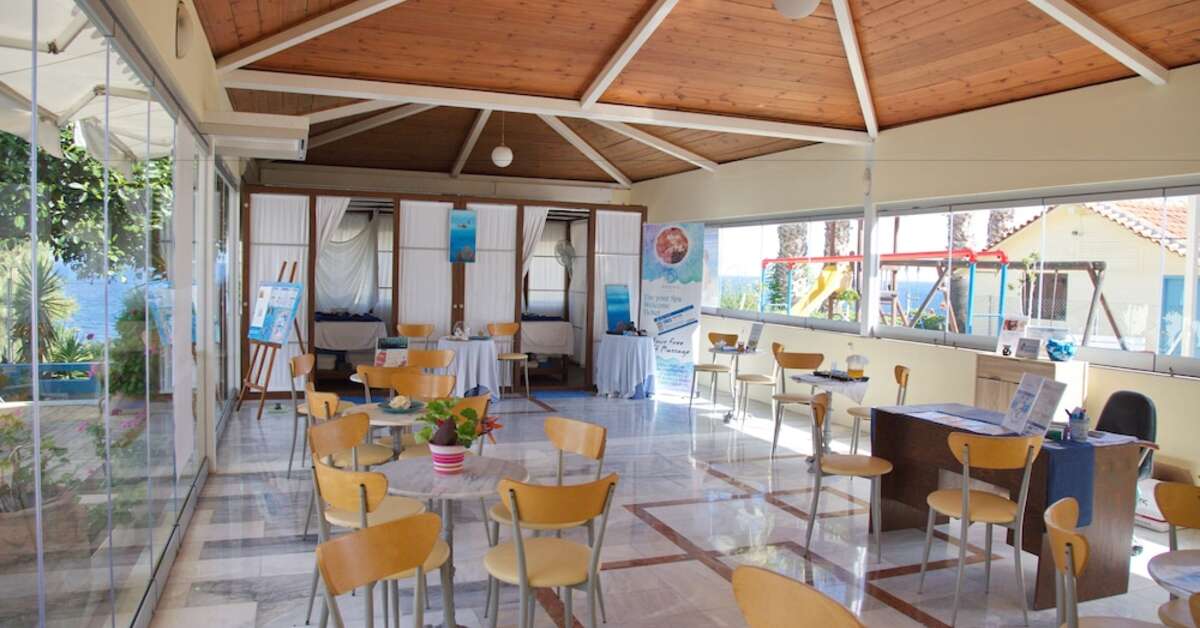 Een foto van de faciliteiten bij Rethymno Mare