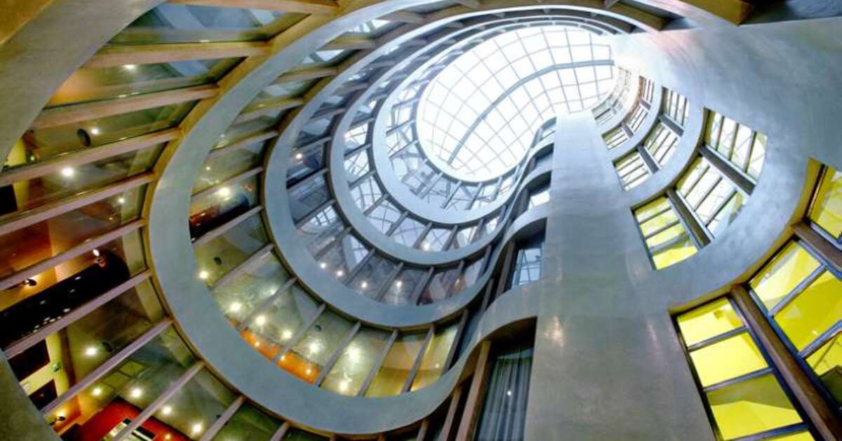Een foto van het interieur van Silken Gran Havana Hotel