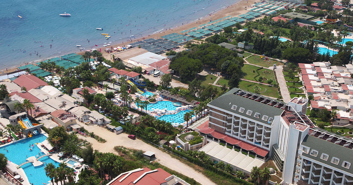 Ein Foto vom Pool im Trendy Palm Beach