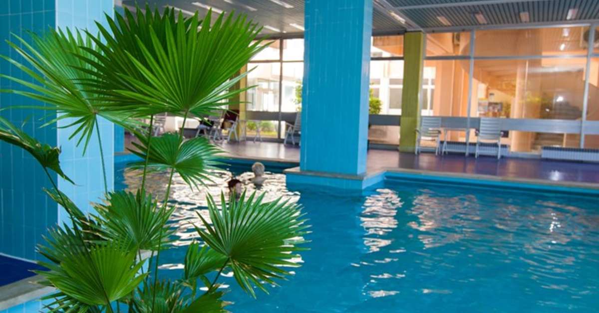 Een foto van het zwembad bij Hotel Katarina