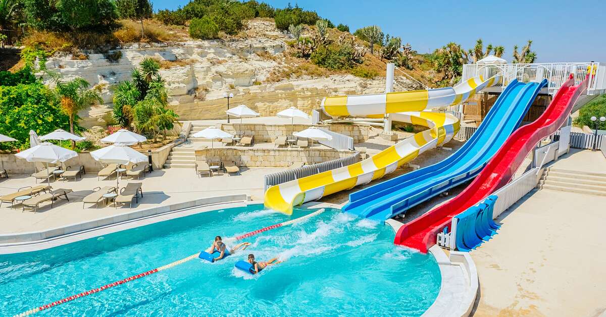 Ein Foto vom Pool im Louis St. Elias Resort & Waterpark