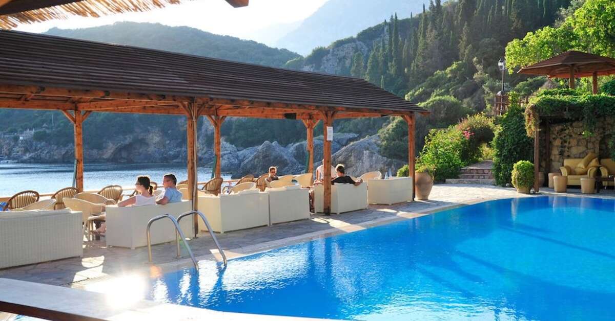 Een foto van het zwembad bij Blue Princess Beach Hotel & Suites