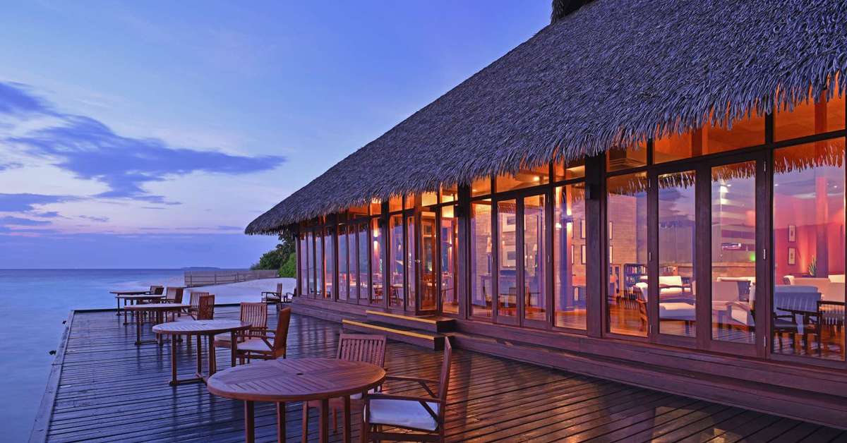Ein Foto von den Einrichtungen im Adaaran Prestige Water Villas