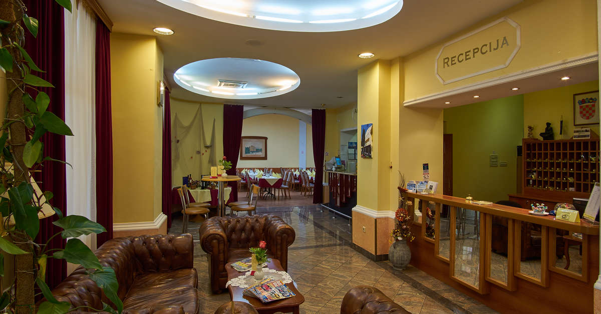 Een foto van de faciliteiten bij Hotel Villa Ruzica