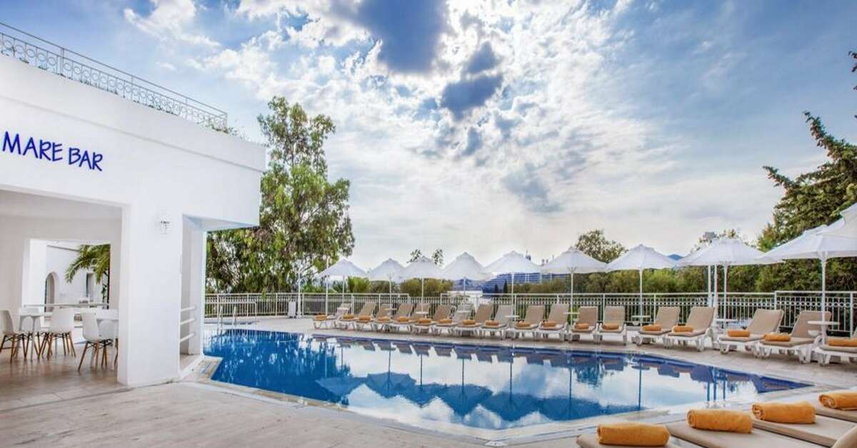 Een foto van het zwembad bij Labranda TMT Bodrum Resort